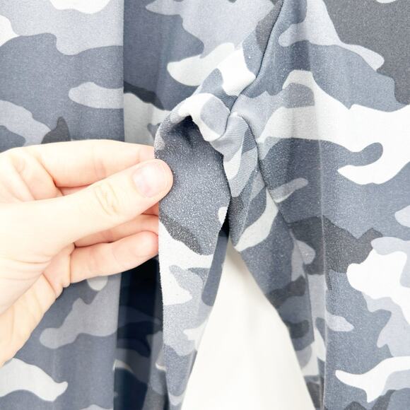 Victorias Secret VS Pink Womens Army Lounge Pull On Camo Jogger Pants Size L - Picture 4 of 6